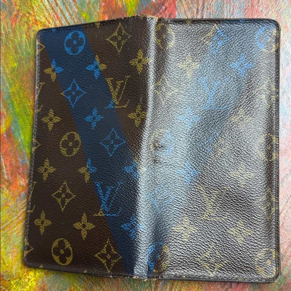 LOUIS VUITTON Monogram V Signature Wallet Long Wallet Vintage Portefeuille LV